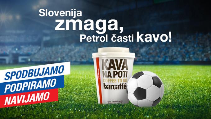 Petrol časti kavo