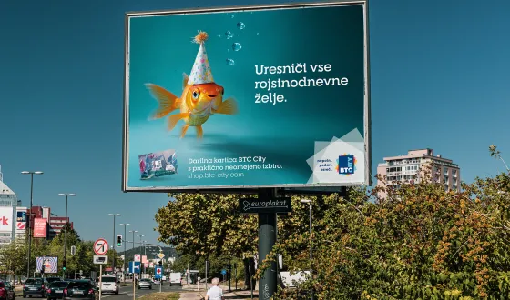 Darilna kartica BTC City