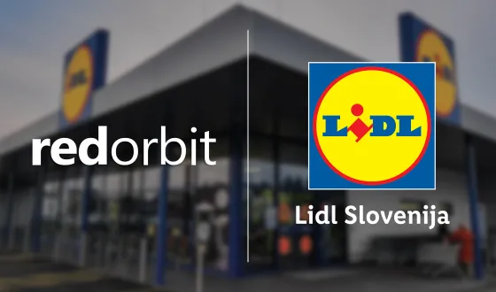 Novo sodelovanje Lidla Slovenija in Red Orbit 