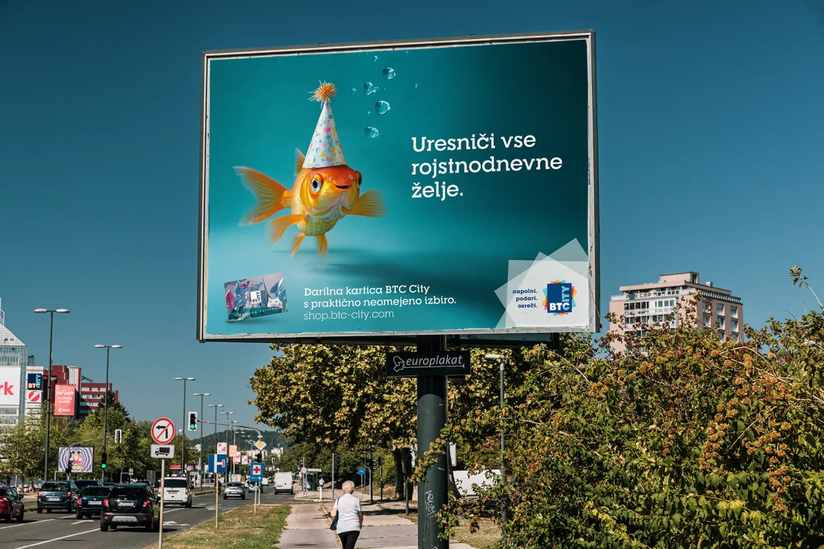 Darilna kartica BTC City