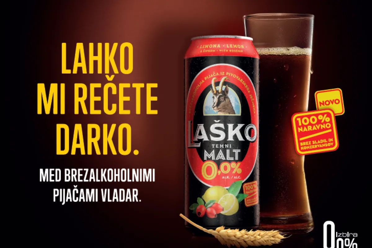 Laško temni Malt