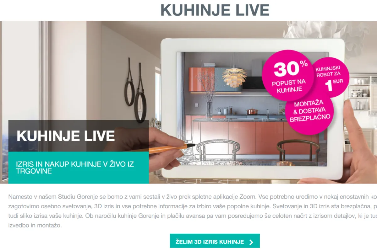 gorenje kuhinje