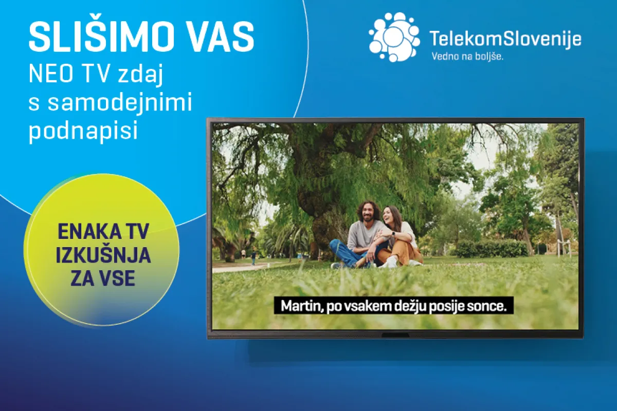 Tišina z glasnim sporočilom 